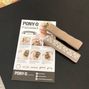 2 pony-o hair accessories
